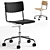 Modern Thonet S 43 DR Office Chair 3D model small image 1