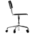 Modern Thonet S 43 DR Office Chair 3D model small image 4