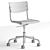 Modern Thonet S 43 DR Office Chair 3D model small image 6