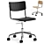 Modern Thonet S 43 DR Office Chair 3D model small image 7