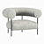 Elegant Williams Chair: Modern Design 3D model small image 1