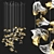 Ethereal Frost Chandelier 3D model small image 2