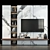 Elegant Storage Solution: Cabinet Furniture 3D model small image 1