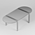 Sleek Miniforms Ovo Table 3D model small image 6