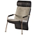 Modern Armchair: 3D Max, Corona Rendrer 3D model small image 3