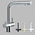 BLANCO FONTAS-S II: Stainless Steel Kitchen Mixer with Drinking Water Tap 3D model small image 1