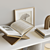 Elegant Decor Set with Bang & Olufsen Speaker 3D model small image 3