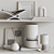 Elegant Decor Set with Bang & Olufsen Speaker 3D model small image 7