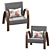 Missoni Home Grandma Armchair: Vintage Chic Comfort 3D model small image 6