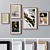 Multi-Color Photo Frames Set 3D model small image 1