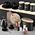 Modern Kitchen Accessories Set 3D model small image 9