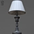Versatile Fabric Metal Lamp 3D model small image 9