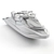 Powerful Hydrocycle Sea Doo GTR 3D model small image 5