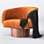 Modern Rotunda Chair: Stylish, Sleek, and Comfortable 3D model small image 2