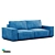 Premium Quality Milan Sofa: Customizable and Eco-Friendly 3D model small image 2