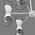 Strato Lightstar Pendant Chandelier 3D model small image 5