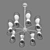 81716x Strato Lightstar Chandelier 3D model small image 3