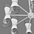 81716x Strato Lightstar Chandelier 3D model small image 5