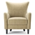 Arabella Floral Club Chair - Christopher Knight Home 3D model small image 4