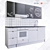 Sleek IKEA Kitchen #10 - V-Ray/Corona Render 3D model small image 1