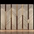 Modern Wall Panel 36 3D model small image 2