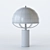 Modern Marble Umbrella Table 3D model small image 3