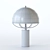 Modern Marble Umbrella Table 3D model small image 6