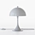 Nordic Glass Mushroom Lamp 3D model small image 3
