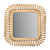 Rattan Square Mirror La Redoute 3D model small image 1