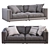 Flexform LUCIEN 2013 Sofa: Stylish & Versatile 3D model small image 5