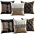 Elegant 2014 Decorative Pillows 3D model small image 1