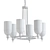 Elegant Storm Shade Chandelier 3D model small image 2