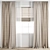 Poly Curtain - 3D Model Set 3D model small image 1