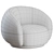 Elegant Julep Armchair: Tacchini's Perfect Blend of Style and Comfort 3D model small image 5