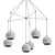 Elegant Lumion Neruni Chandelier 3D model small image 2