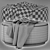 Plush Whistler Ottoman: FourHands 3D model small image 4