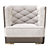 Vittoria Frigerio Greppi Armchair: Elegant and Versatile 3D model small image 2