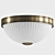 Elegant Angel Chandelier 3D model small image 1