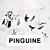 Playful Penguins: Vinyl Wallpaper Collection 3D model small image 1