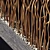 Wavy Branch Screen - Natural Wood Texture 3D model small image 3