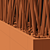 Wavy Branch Screen - Natural Wood Texture 3D model small image 7