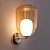Vintage Brass Wall Sconce 3D model small image 3