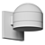Modern Geometric Outdoor Wall Light 3D model small image 5