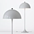 Panthella Mushroom Lamp: Iconic Design 3D model small image 1