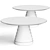 Contemporary Cone Round Dining Table 3D model small image 2