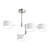 ASHLEY Ceiling Chandelier E14 4*60W 220V 3D model small image 1