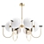 Elegant Odeon Light GRANTA Chandelier 3D model small image 1