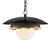 Sleek Shell Pendant Lamp 3D model small image 1