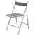 Melltorp & Terje - Stylish White Table & Folding Chair 3D model small image 3