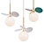 Elegant MATISSE Pendant Light 3D model small image 1